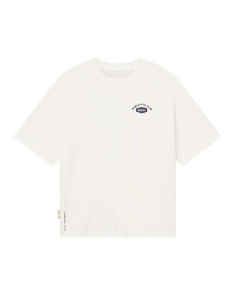 Cuera Offcourt Legacy Short Sleeve Tee  Off White Navy