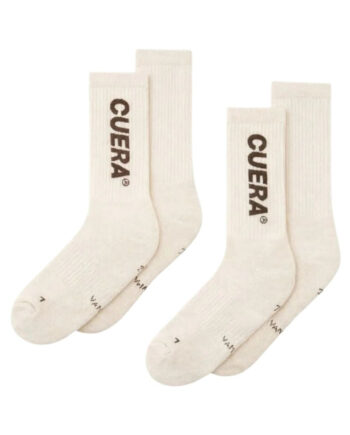 Cuera Padel Strømper   -pak  Off-white Dark Brown  36-40