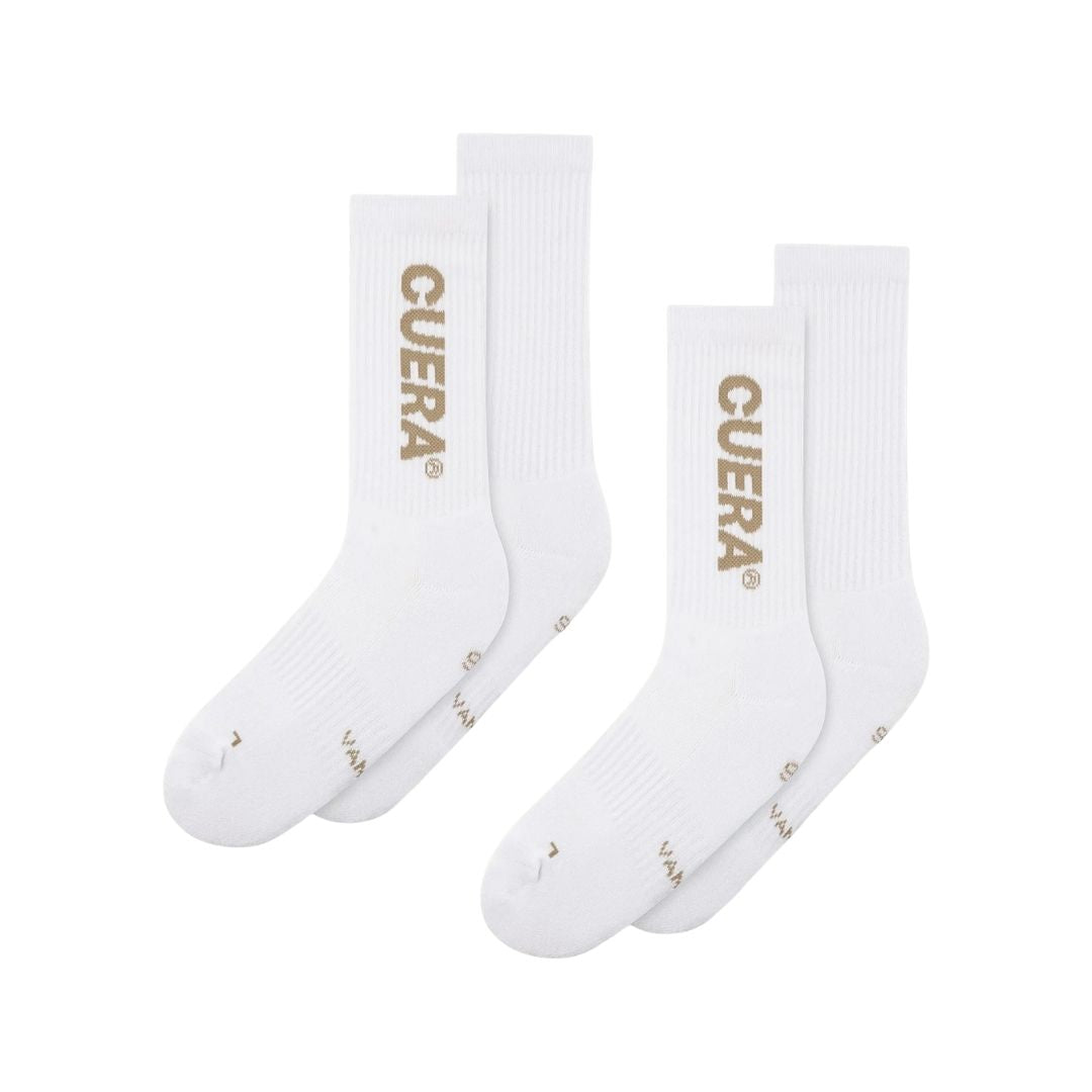 Cuera Padel Strømper -pak White Walnut 36-40