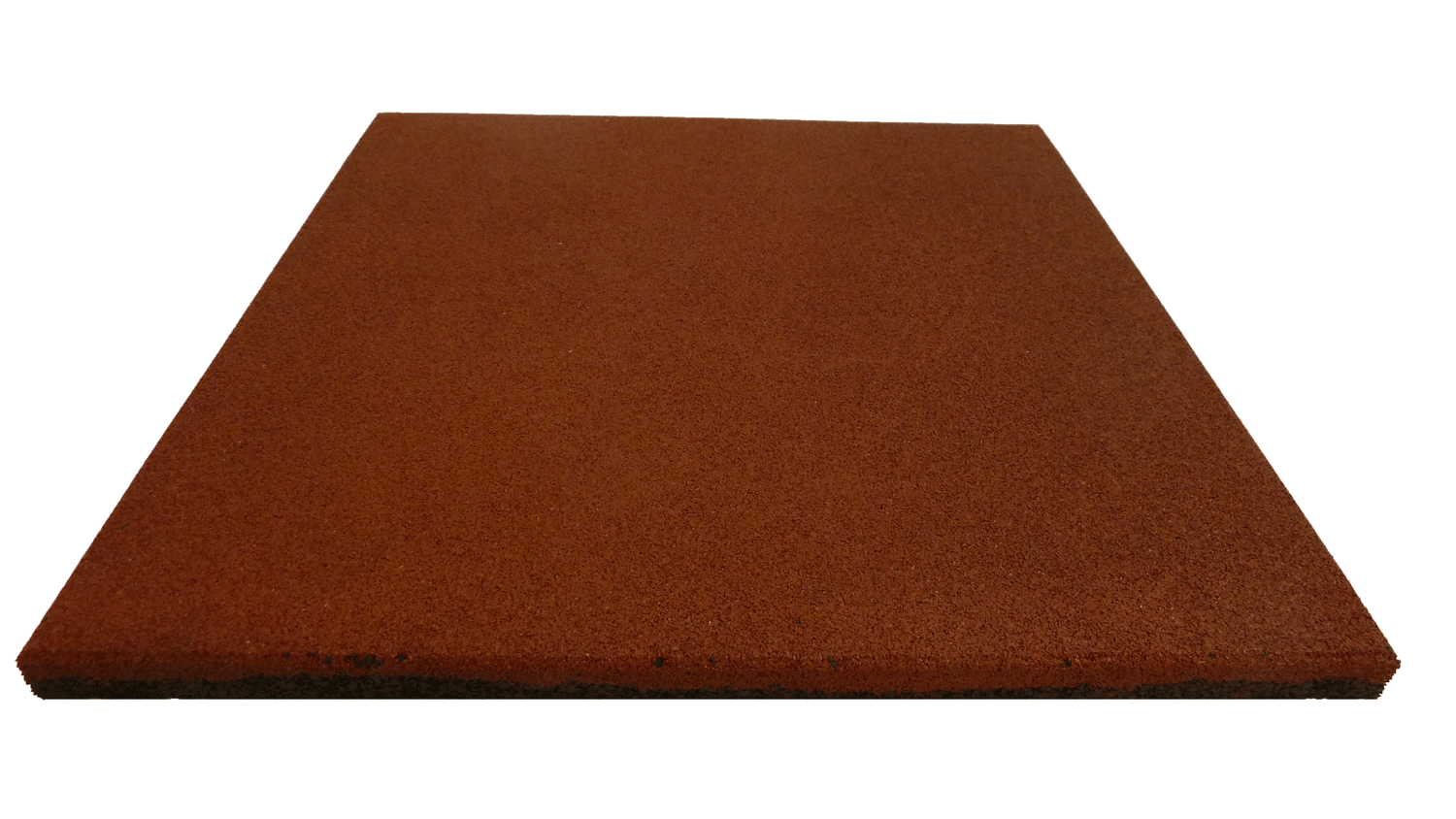Ergofloor Ergotile Quad Gummifliser 1000x1000x15 Mm Rød  C1