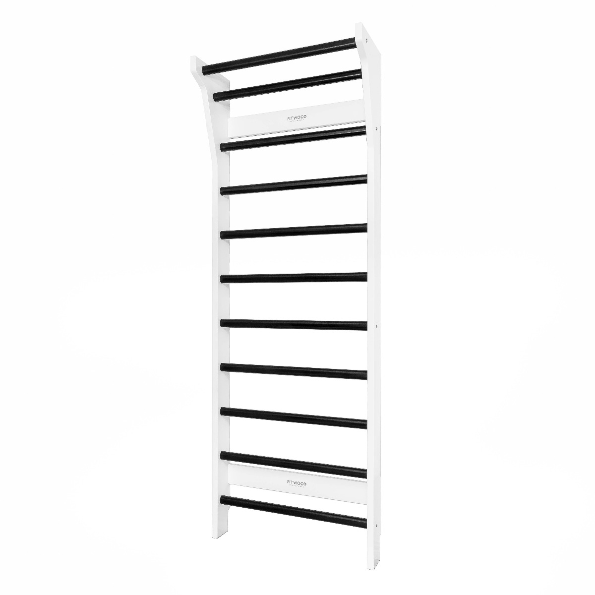 Fitwood Upplyft Wallbar Ribbe Hvid  Sort Trin