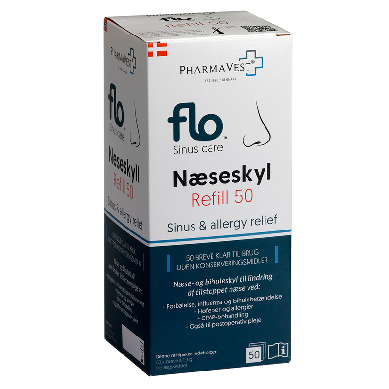 Flo Næseskyller Salt 50 Stk