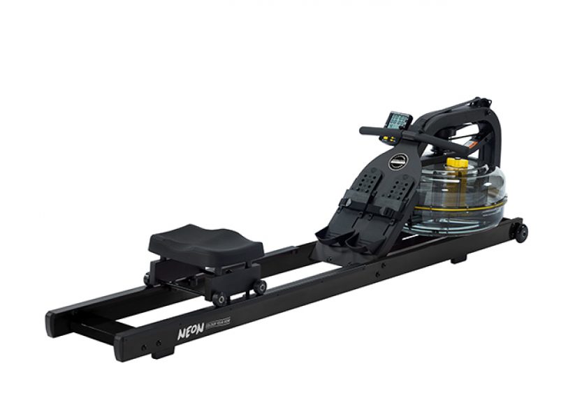 Fluid Rower Neon Apollo Romaskine Sort Metal