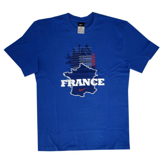 Frankrig  -shirt Ribery   Vm 2010 Blå-