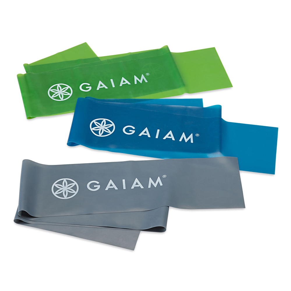 Gaiam Træningselastik Kit    Stk