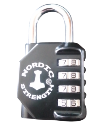 Hængelås Med Kode Fra Nordic Strength
