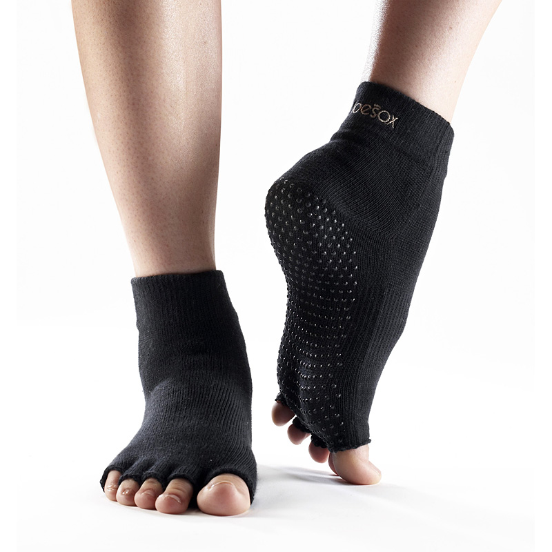 Half-toe Toesox Til Yoga   Pilates  Sort