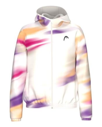 Head Blur Jacket Women  Apricot Print