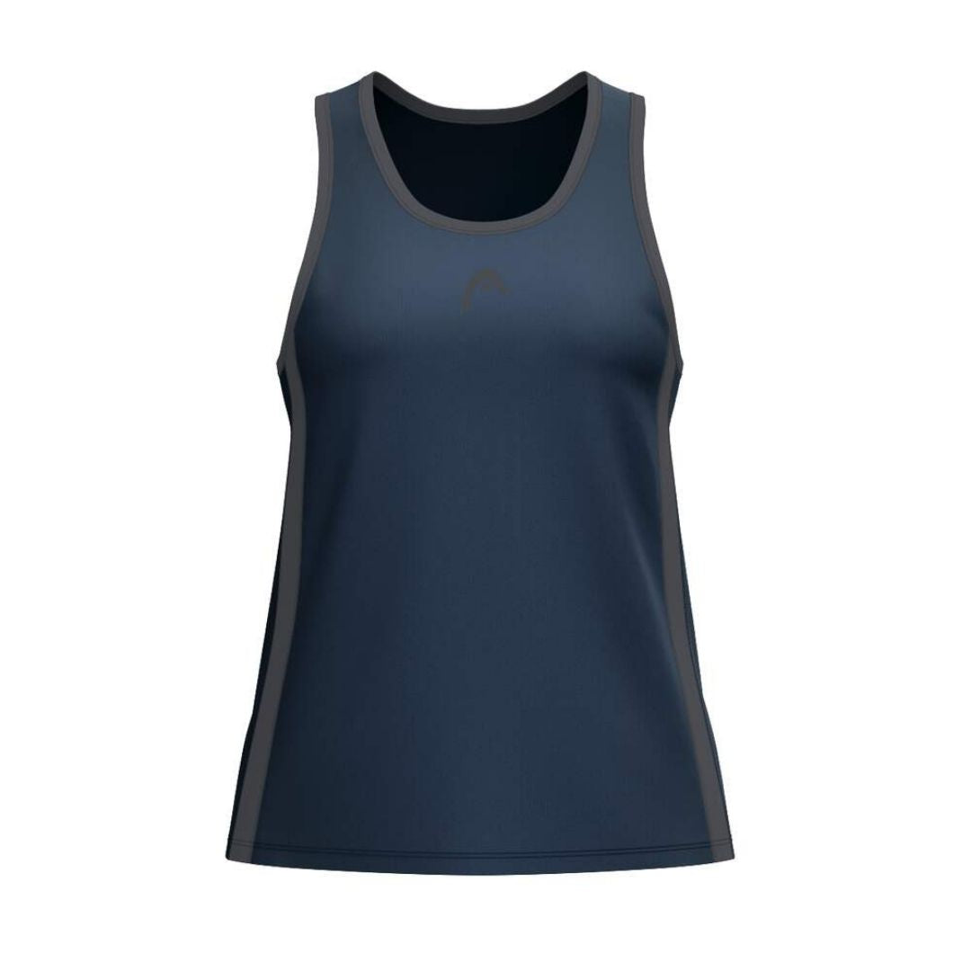 Head Club 25 Tech Tank Top Women Navy Xs