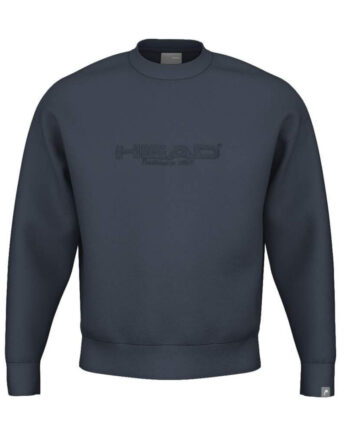 Head Motion Crewneck Unisex  Navy  Xs