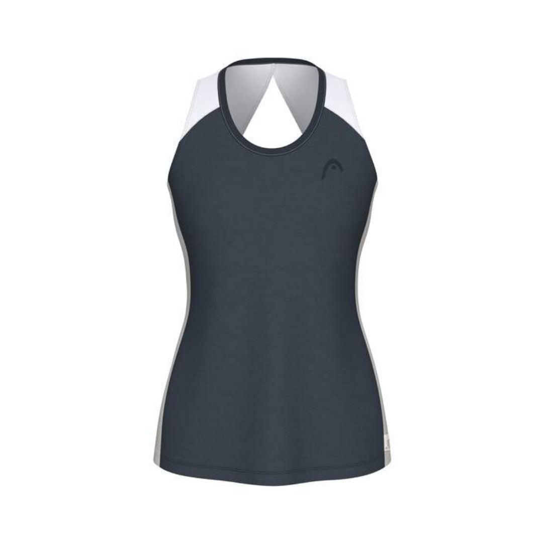 Head Play Tech Tank Top Women Navy Xs