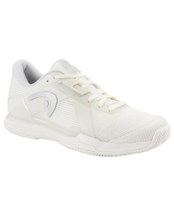 Head Sprint Pro     Clay Women  Chalk White Light Grey  36
