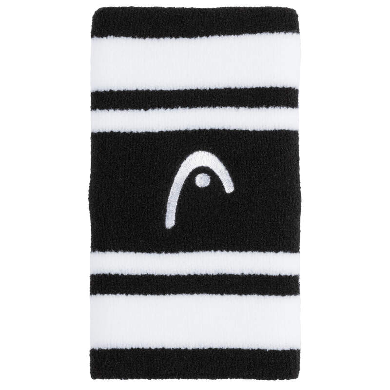 Head Wristband Striped Quot Sort White