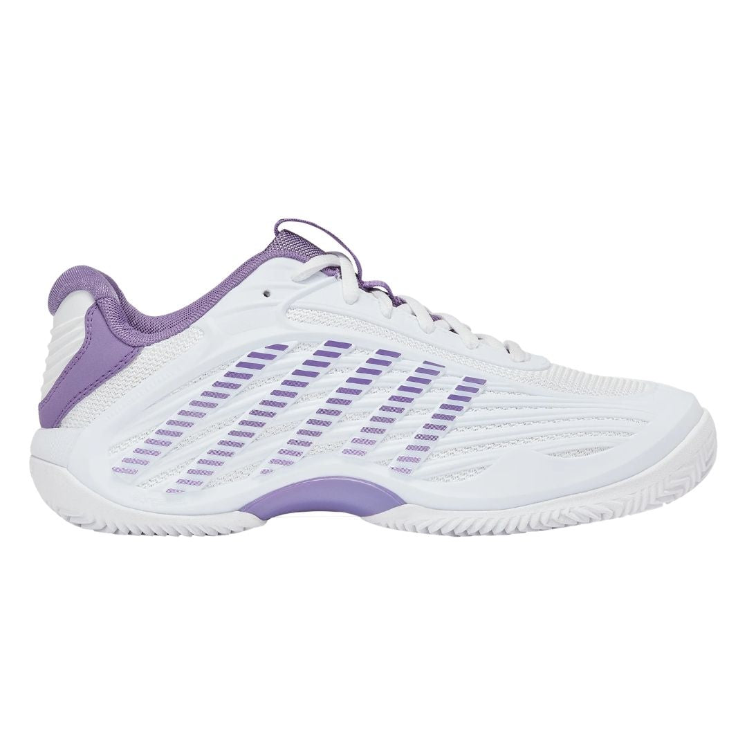 -swiss Hypercourt Express Clay Women White Purple Haze Lunar Rock 37