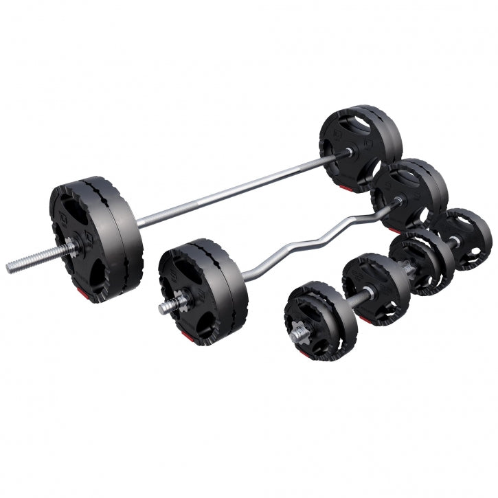 100 Kg Vægtstangsæt 30 Mm Grip