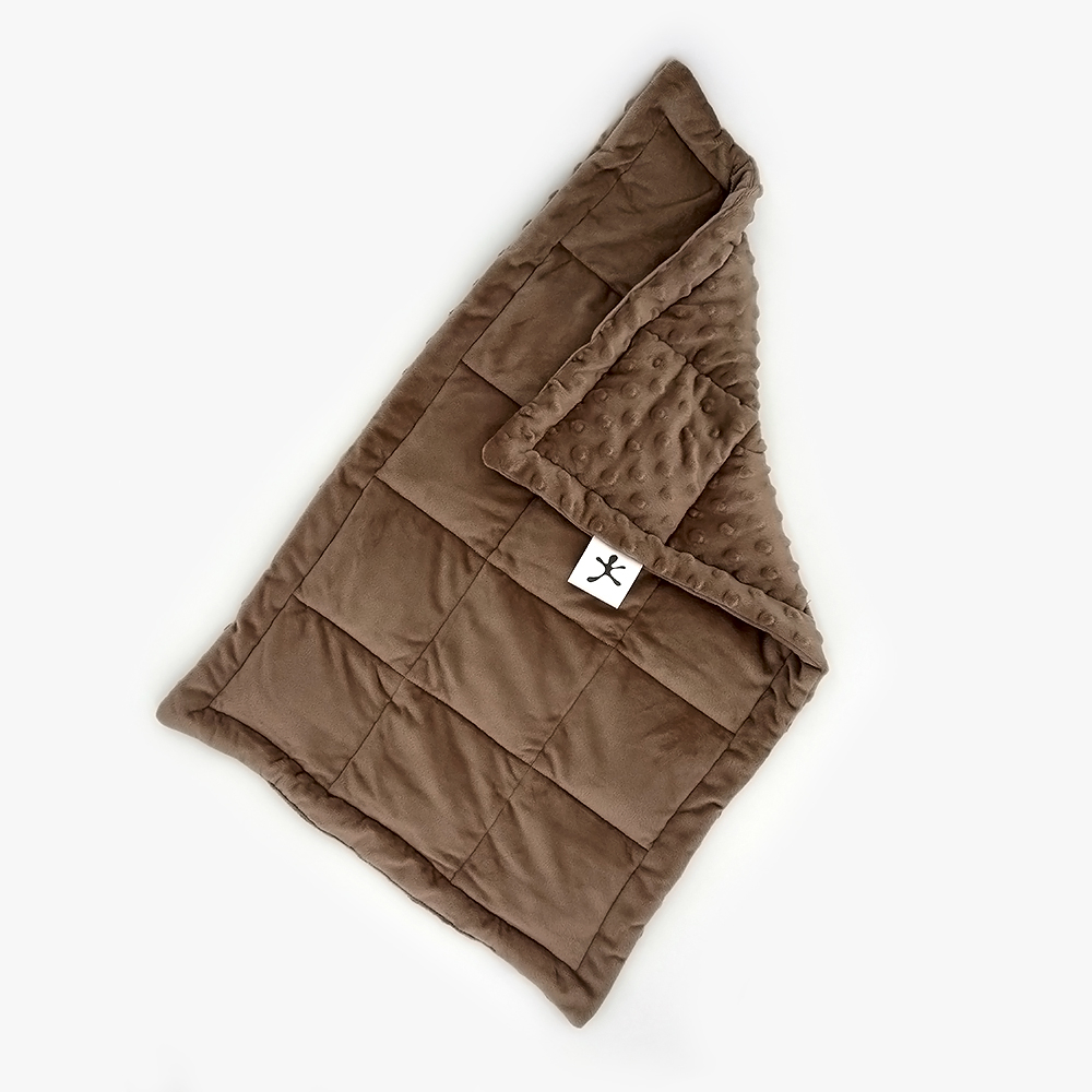 Lap Pad Vægttæppe Til Sansestimulering Beige