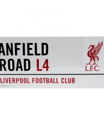 Liverpool Fc Anfield Road Metal Skilt