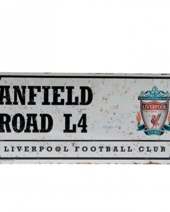 Liverpool Fc Anfield Road Metal Skilt