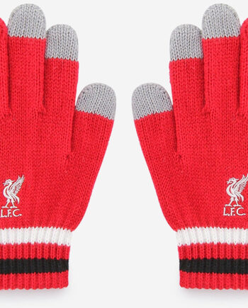 Liverpool Fc 47 Brand Strikhandsker  Med Touchscreen