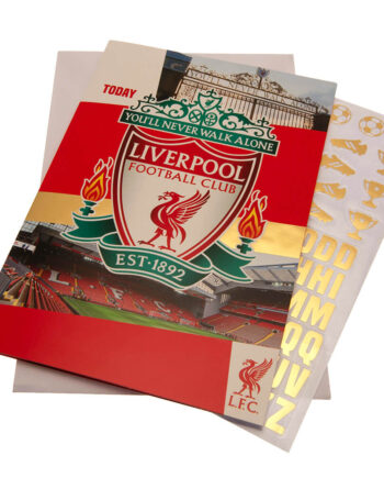 Liverpool Fc Fødselsdagskort    Klistermærker