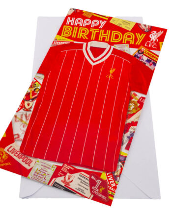 Liverpool Fc Fødselsdagskort Retro