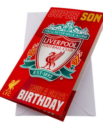 Liverpool Fc Fødselsdagskort Super Son