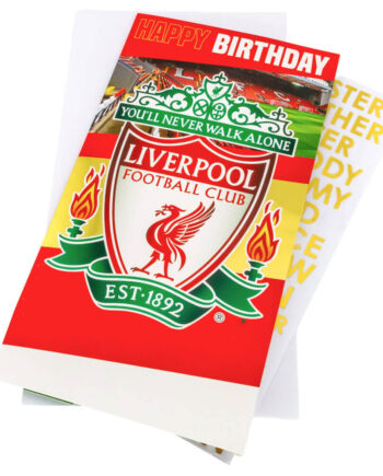 Liverpool Fc Personligt Fødselsdagskort