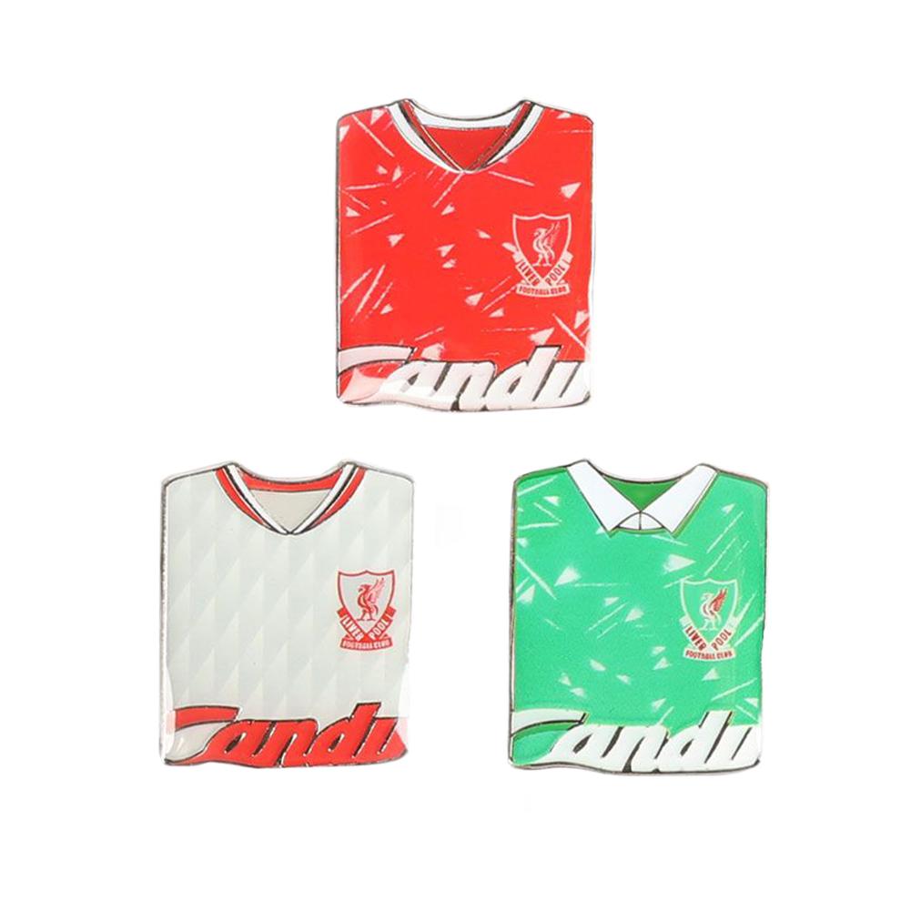 Liverpool Fc Retro Badge Sæt