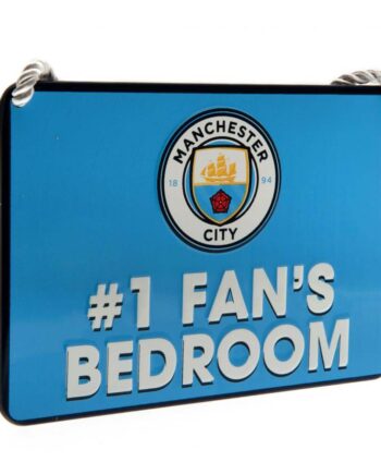 Manchester City Bedroom Skilt