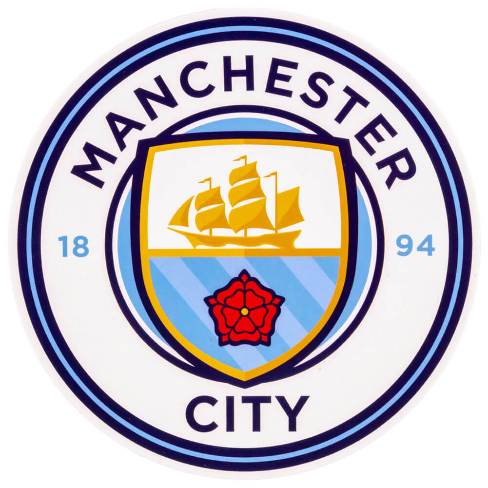 Manchester City Bil Klistermærke