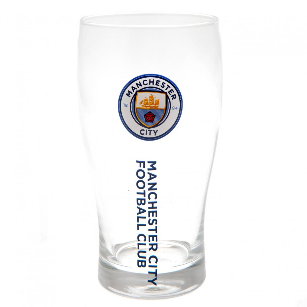 Manchester City Fc Glas 15 Cm