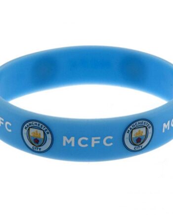 Manchester City Fc Silicone Armbånd