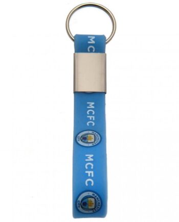 Manchester City Fc Silicone Nøglering