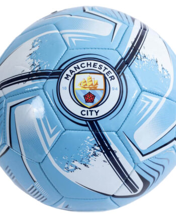 Manchester City Fodbold Blå Str