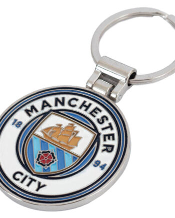 Manchester City Logo Nøglering