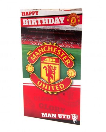 Manchester United Fc Fødselsdagskort