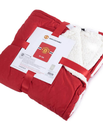 Manchester United Sherpa Fleece Tæppe