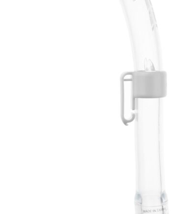Mini Dry Snorkel Clear Blue