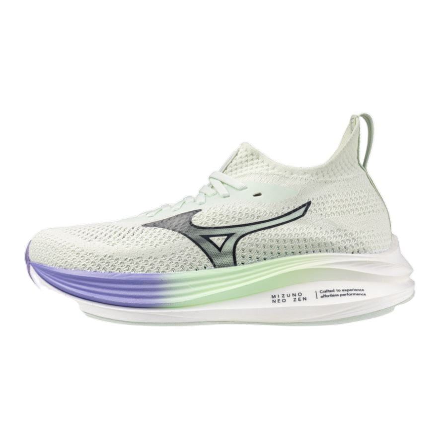 Mizuno Neo Zen Løbesko Hint Of Mint India Ink Paisley Purple 38
