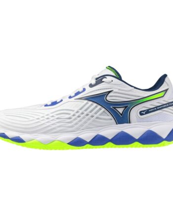 Mizuno Wave Enforce Tour   Cc      White Dazzling Blue Lightning Yellow  41