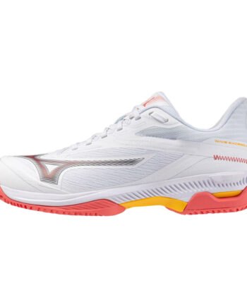 Mizuno Wave Exceed Court Cc      White Calypso Coral Citrus  41