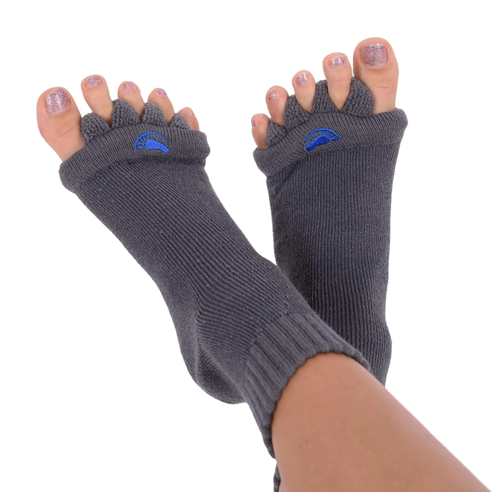 My-happy Feet Sok  Mørk Grå Medium