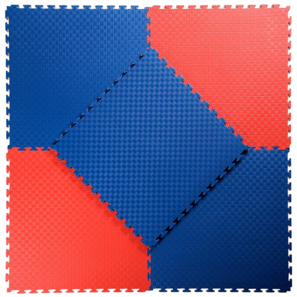 Nordic Fighter Floor Guards Rød Blå 25mm  Medium Bløde