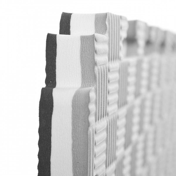 Nordic Fighter Floor Guards Sort Grå 25mm  Medium Bløde