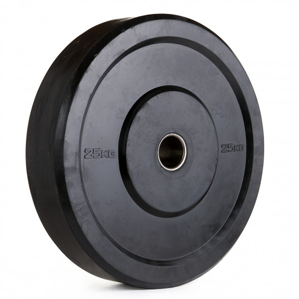 Nordic Fighter Sort Bumper Vægtskiver 5kg   50mm    Stk