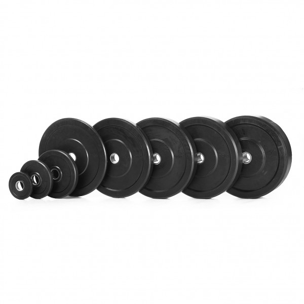Nordic Fighter Sort Bumper Vægtskiver   5kg   50mm    Stk