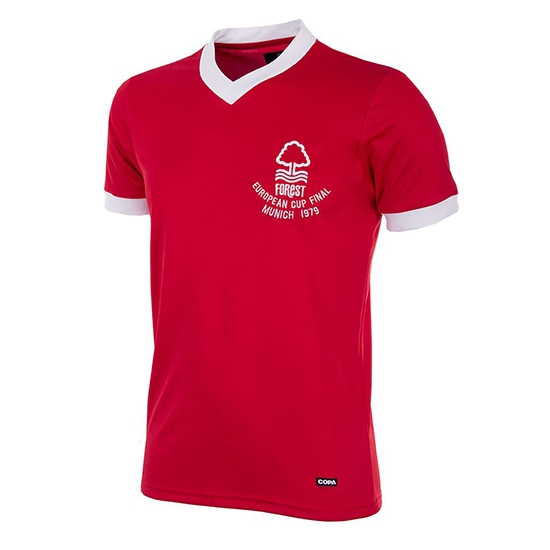 Nottingham Forest 1979 European Cup Final Retro Shirt På Lager -