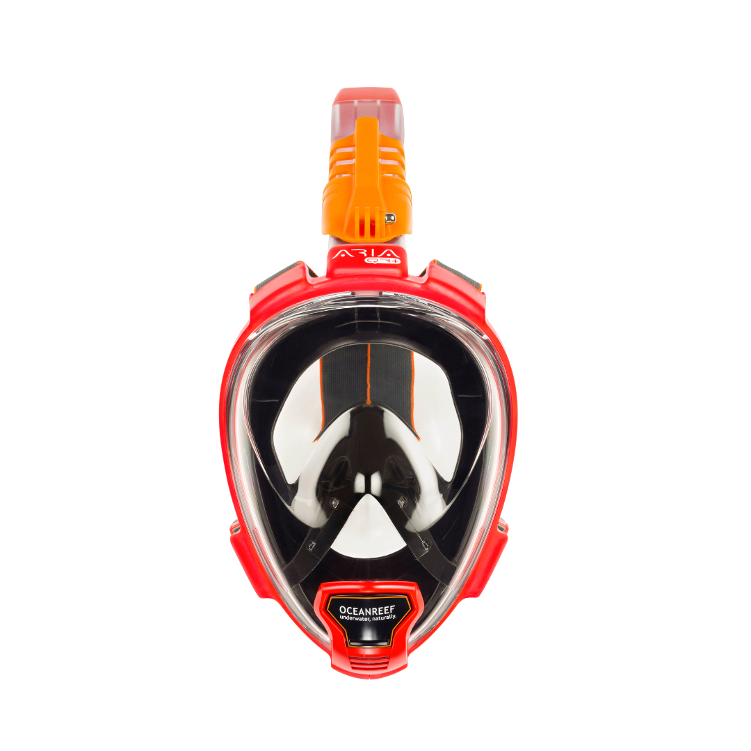 Oceanreef Fullface Maske Aria Qr Rød