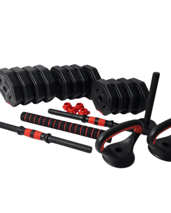 Odin Basic Justerbare Håndvægte 20kg       Sæt  Inkl  Vægtstang Og Kettlebell