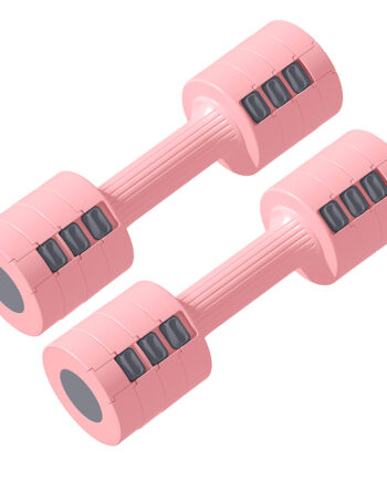 Odin Basic Justerbare Håndvægte  Sæt Af 2x2 5kg  Pink